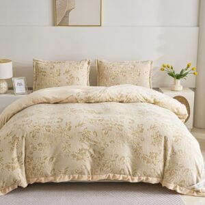 Golden Floral Elegance