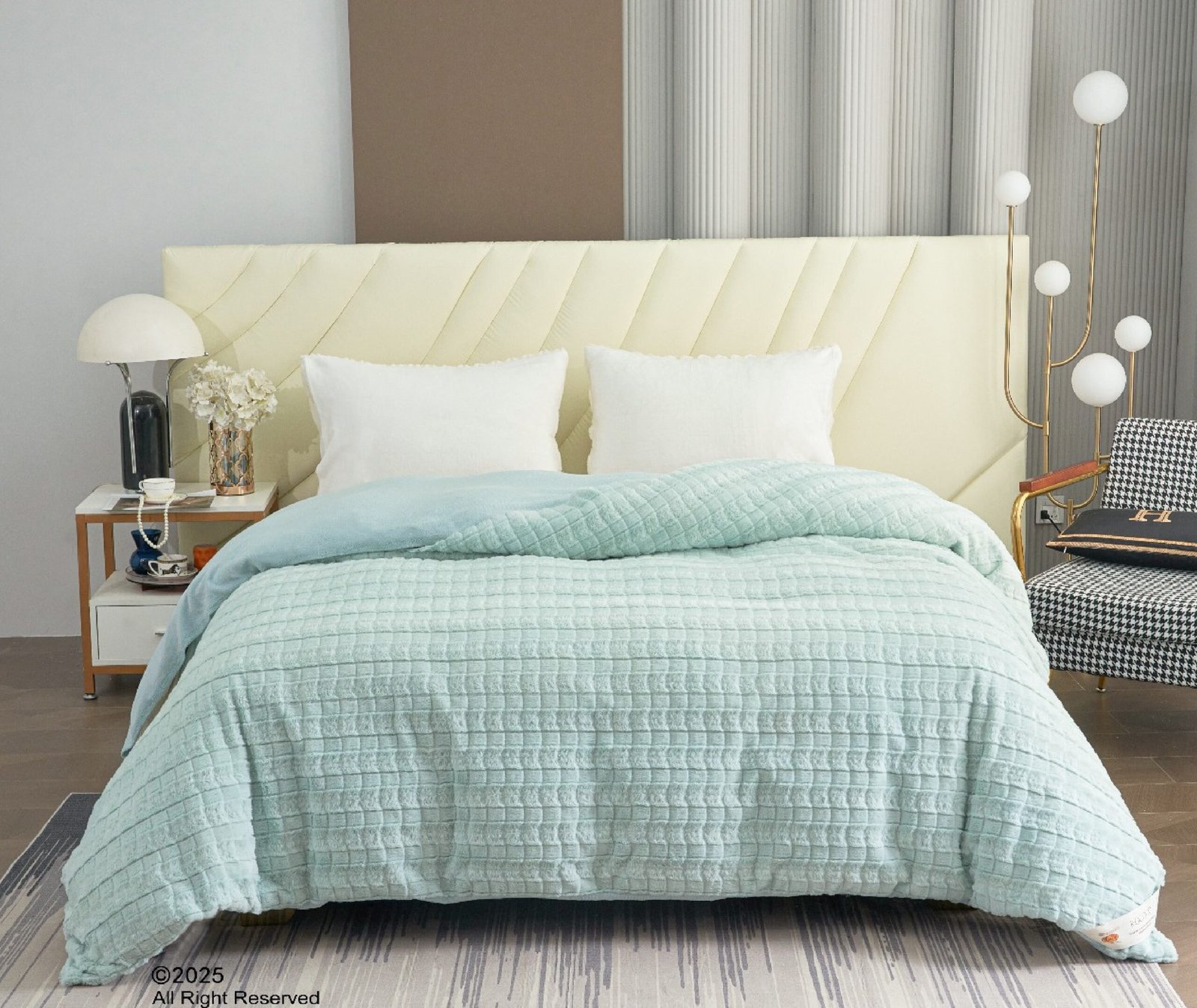 Mint Grid Soft