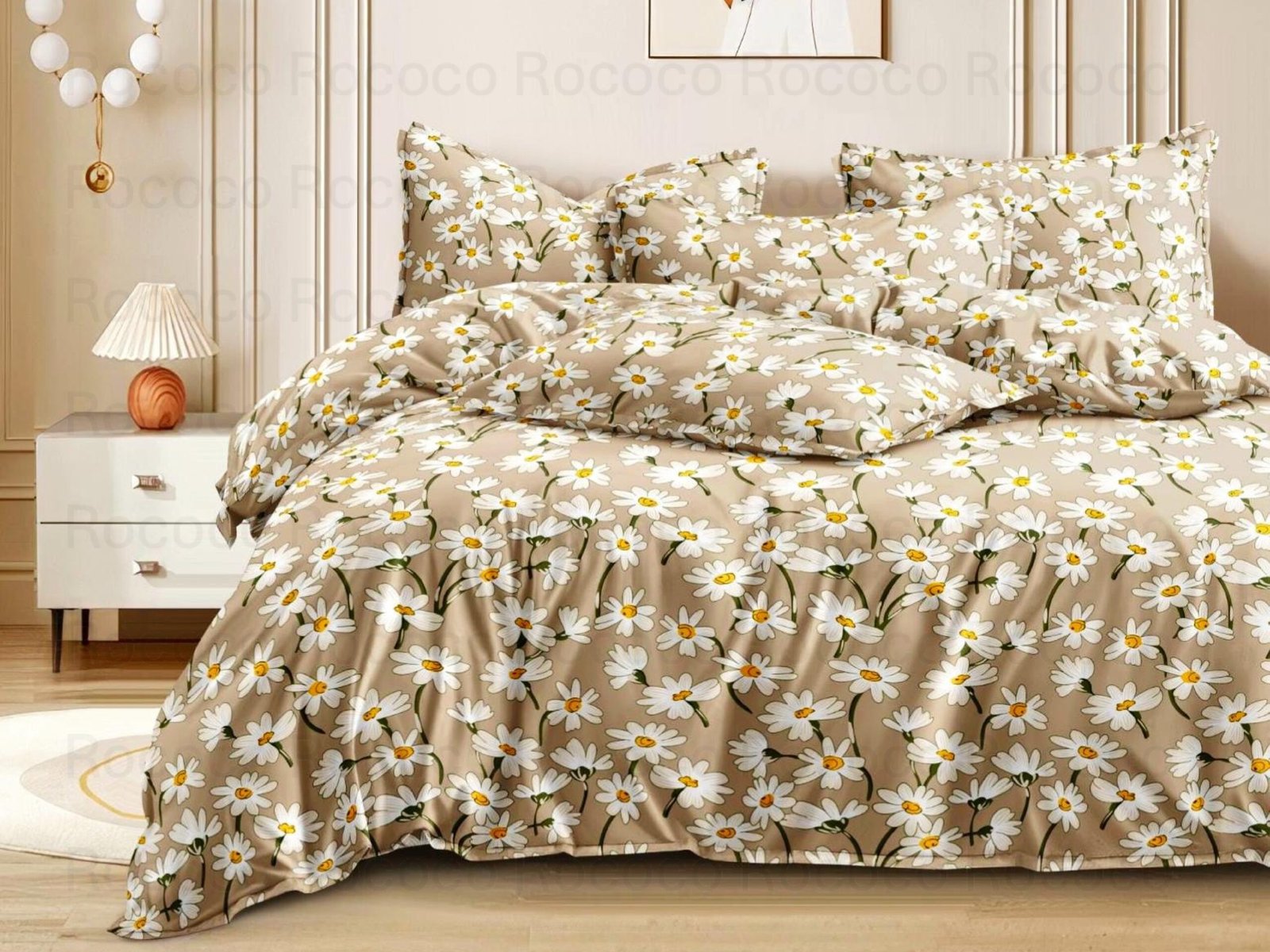 Daisy Meadow Bedsheet Set by Pole Star