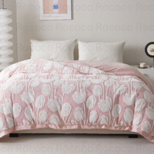 Dov n’ Done Blush Tulip Quilt