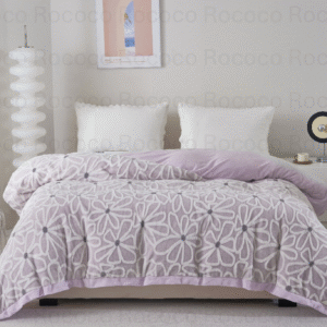 Dov n’ Done Lavender Bloom Quilt
