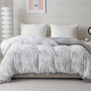 Dov n’ Done Silver Petals Quilt