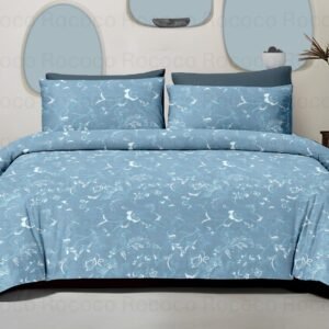 Rococo & Stately Italian Collection Ocean Meadow Cotton Bedsheet Set