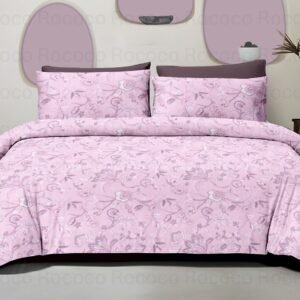 Rococo & Stately Italian Collection Rose Meadow Cotton Bedsheet Set