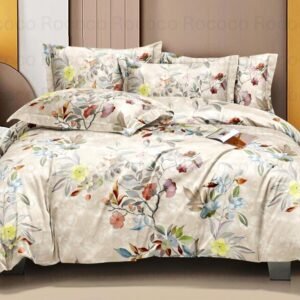 Pastel Garden Bedsheet Set by Pole Star