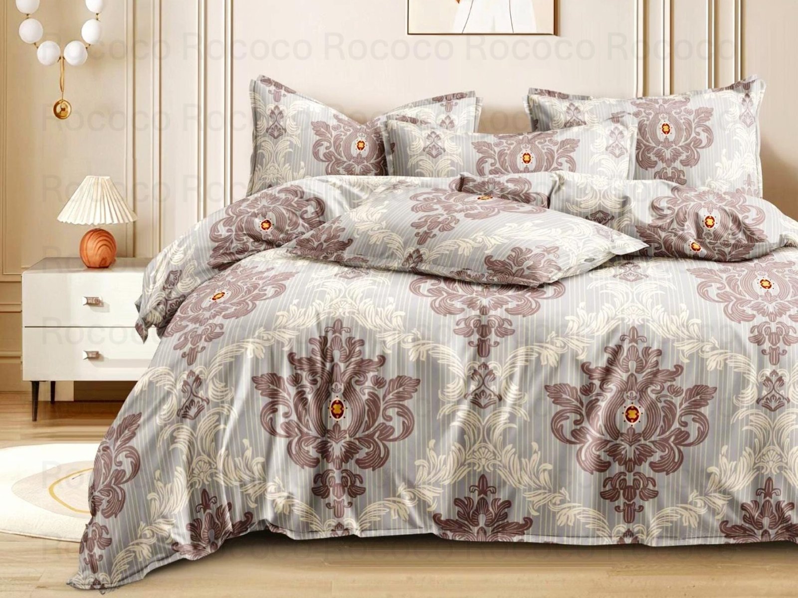 Regal Ornament Bedsheet Set by Pole Star