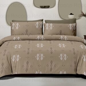 Rococo & Stately Italian Collection Desert Tile Cotton Bedsheet Set