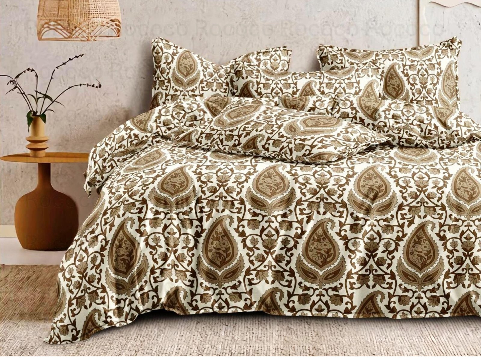 Vintage Paisley Bedsheet Set by Pole Star